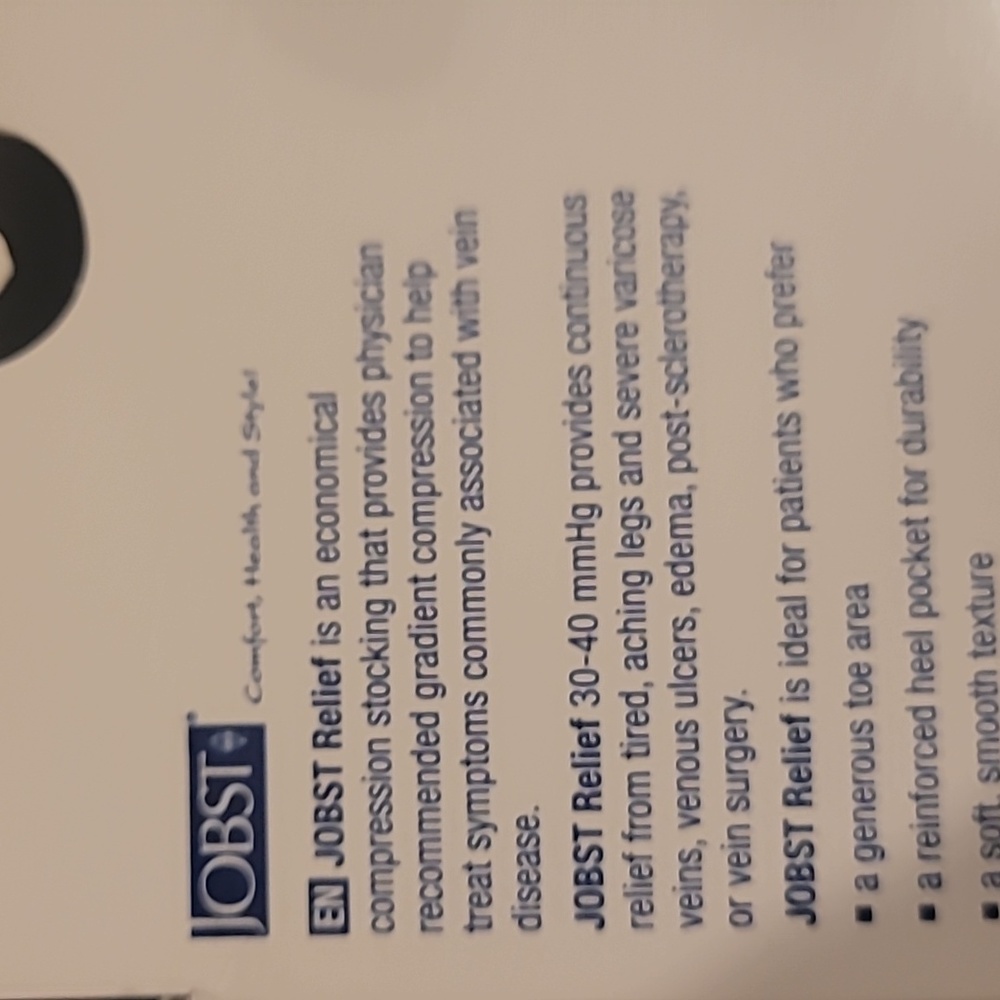 Jobst Relif Medical Compression Stocking - Picture 5 of 8